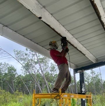 Before Water Damage Repair